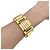 Autre Marque Bracciale "Tank", oro giallo e oro rosa. - vista 5