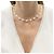 Collar Poiray "Fuseau", oro blanco, perlas. - vista 5