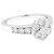 Anel Van Cleef & Arpels, "Fleurette", ouro branco e diamantes. - vista 2