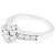 Anel Van Cleef & Arpels, "Fleurette", ouro branco e diamantes. - vista 3