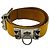 Hermès Cinto Hermes Yellow CDC Collier de Chien 70 em couro Epsom com ferragens em paládio Amarelo