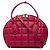 Bottega Veneta Medium Padded Leather Swoop Bag Satchel rot