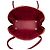 Bottega Veneta Medium Padded Leather Swoop Bag Satchel rot - Ansicht 4