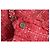 Chanel, Giacca biker in tweed rossa Rosso - vista 9