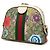 Borsa a tracolla Gucci Small GG Supreme Web Flora Ophidia Dome Beige - vista 2