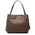 Bolso de hombro Louis Vuitton Damier Ebene Marylebone PM Marrón Castaño