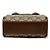 Bolsa Satchel Gucci Mini GG Supreme Interlocking G Bege - vista 3