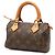 Bolsa Louis Vuitton Monogram Mini Speedy HL Castanha Marrom - vista 2