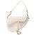 Autre Marque Borsa a tracolla Christian Dior Saddle Medium Canvas in White Bianco