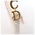 Autre Marque Borsa a tracolla Christian Dior Saddle Medium Canvas in White Bianco - vista 4