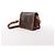 Bolsa Tiracolo Louis Vuitton Dauphine Mini Monogram x Reverse em Castanho Vermelho - vista 3