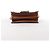 Bolsa Tiracolo Louis Vuitton Dauphine Mini Monogram x Reverse em Castanho Vermelho - vista 7