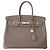 Hermès Birkin 35 Handtasche Etoupe Grau