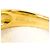 Autre Marque Anello fede elegante con diamanti in platino e oro giallo D'oro - vista 5