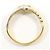 Autre Marque Ehering aus PT900 Platin und 18K Gelbgold Golden - Ansicht 2