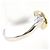 Autre Marque Anello fede in platino PT900 e oro giallo 18K D'oro - vista 3