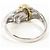 Autre Marque Anello fede in platino PT900 e oro giallo 18K D'oro - vista 4