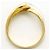 Autre Marque Ehering aus PT900 Platin und 18K Gelbgold Golden - Ansicht 3