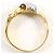 Autre Marque Ehering aus PT900 Platin und 18K Gelbgold Golden - Ansicht 2