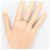 Autre Marque Ehering aus PT900 Platin und 18K Gelbgold Golden - Ansicht 6