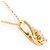 Autre Marque Collar de oro rosa 18K y diamantes Dorado - vista 2