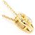 Autre Marque Collar de oro amarillo 18K con diamante Dorado - vista 2