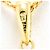 Autre Marque 18K Goldkette mit Diamant Golden - Ansicht 4