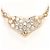 Autre Marque Collana in oro rosa 18K con diamante D'oro