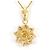Autre Marque Collar de oro amarillo 18K con diamante Dorado - vista 3