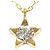 Autre Marque Halskette aus 18K Gelbgold mit Diamant Golden