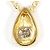 Autre Marque 18K Yellow Gold Necklace with Diamond Golden - view 3