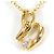 Autre Marque Halskette aus 18K Gelbgold mit Diamant Golden