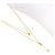 Autre Marque Collana in oro giallo 18K con diamante D'oro - vista 2