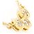 Autre Marque Collar de oro amarillo de 18K y diamantes Dorado - vista 2