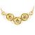Autre Marque Collar de oro amarillo de 18K y diamantes Dorado - vista 3