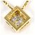 Autre Marque Collar de oro amarillo 18K con diamante Dorado - vista 3