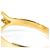 Autre Marque Ehering aus 14K Gelbgold mit Diamant und Opal Golden - Ansicht 5