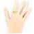 Autre Marque Ehering aus 14K Gelbgold mit Diamant und Opal Golden - Ansicht 6