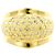 Autre Marque Anello fede in oro giallo 18K e diamanti D'oro