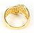 Autre Marque Bandring aus 18K Gelbgold mit Diamant Golden - Ansicht 4