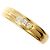 Autre Marque Bandring aus 18K Gelbgold mit Diamant Golden
