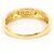 Autre Marque Bandring aus 18K Gelbgold mit Diamant Golden - Ansicht 3