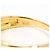 Autre Marque Bandring aus 18K Gelbgold mit Diamant Golden - Ansicht 4