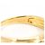 Autre Marque Bandring aus 18K Gelbgold mit Diamant Golden - Ansicht 5