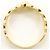 Autre Marque Anello a fascia in oro giallo 18K con diamante D'oro - vista 3