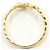 Autre Marque Ehering aus 18K Gelbgold mit Diamant Golden - Ansicht 2