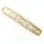 Autre Marque Anello a fascia in oro giallo 18K con diamante D'oro