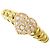 Autre Marque Anello fede in oro 18K con diamante D'oro