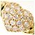 Autre Marque Anello fede in oro 18K con diamante D'oro - vista 2
