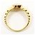 Autre Marque Anello fede in oro 18K con diamante D'oro - vista 3